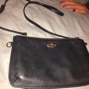 Coach crossbody all black